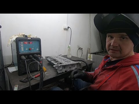 Видео: ремонт ГБЦ Форд заварка фрезеровка  Comec