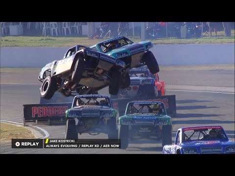 Видео: Гонка 1 в Перте 2017 года — Stadium SUPER Trucks