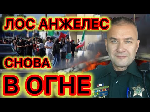 Видео: Беспорядки в Лос Анджелесе. Кому это выгодно. Кто оплачивает беспредел