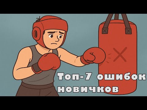 Видео: Топ-7 часто допускаемых ошибок новичков во время спаррингов