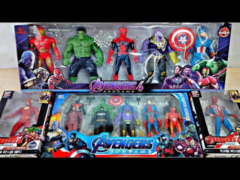 Видео: Видео распаковки супергеройских игрушек, магического танца, Человека-паука, Халка, Капитана Амери...