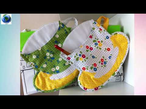 Видео: ПЭЧВОРК ПРИХВАТКИ И ПЕРЧАТКИ На Кухню Нет Предела Совершенству Великолепные Идеи для рук и для души