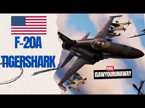 Видео: F-20A Tigershark на ЗАКАЗ в #warthunder