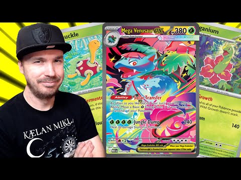 Видео: ЛУЧШАЯ КОЛОДА ДЛЯ ЛЕЧЕНИЯ - Профиль колоды Mega Venusaur ex - Pokemon Mega Evolution