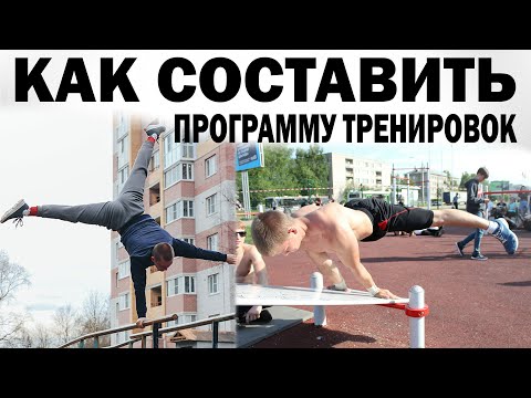 Видео: КАК СОСТАВИТЬ ПРОГРАММУ ТРЕНИРОВОК ПО ВОРКАУТУ