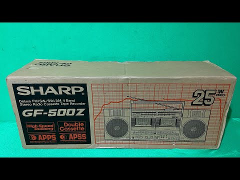 Видео: Sharp GF-500 (Z) новый.