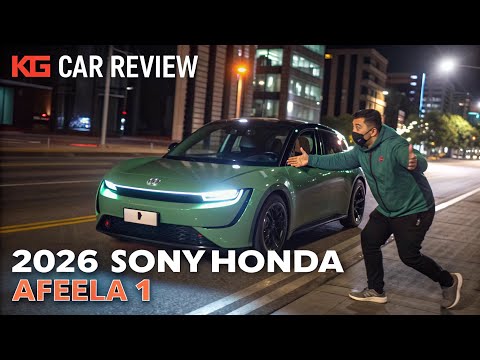 Видео: 2026 Sony Honda Mobility Afeela 1 — Японский электромобиль будущего | Обзор от KG Car Review