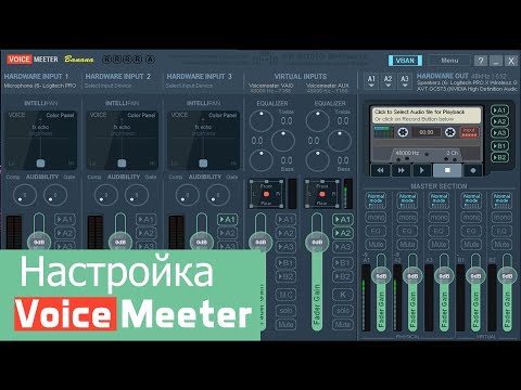 Видео: Настройка Voicemeeter | Стрим с 2 ПК | Гайд | Стрим ПК | OBS