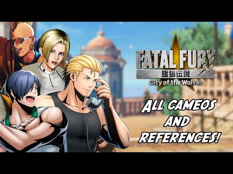 Видео: Fatal Fury: City of the Wolves ВСЕ камео и отсылки (Аркадный режим)