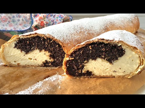 Видео: К ЧАЮ! | Рулет ИЗ ЛАВАША с Творогом и Маком