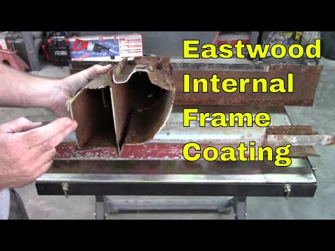 Видео: Машина для нанесения внутреннего покрытия на каркас Eastwood. Brooklyn Pony, часть 49.