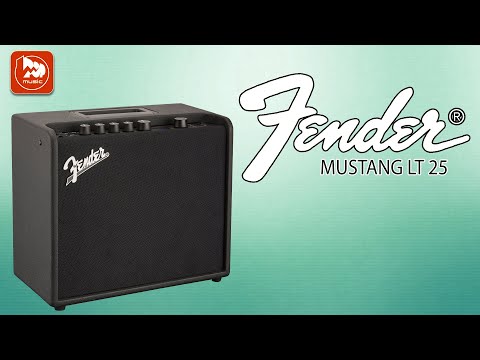 Видео: Комбик гитарный FENDER MUSTANG LT25 (со встроенным аудиоинтерфейсом)