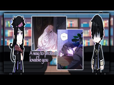 Видео: (рус/eng)A way to protect lovable you react to…||gacha club||react