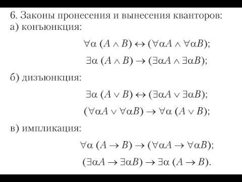 Видео: Язык логики предикатов
