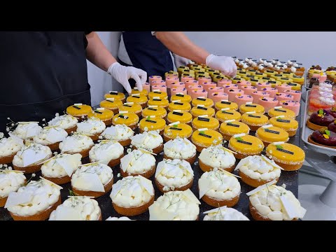 Видео: Entremets, роскошный французский десерт, приготовленный кондитером из ENSP. - Корейская уличная еда