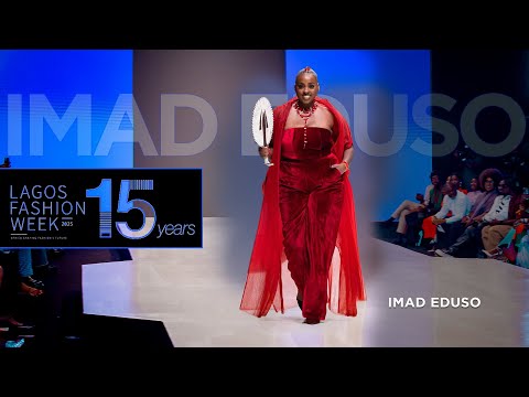 Видео: IMAD EDUSO | Шикарный, уверенный и в полном расцвете | Неделя моды в Лагосе 2025