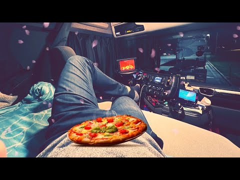 Видео: Готовим пиццу в грузовике! (немного подгорело)