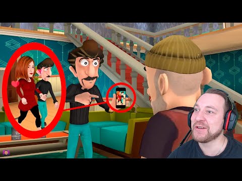 Видео: ВОРИШКИ В ДОМЕ как у МИСС ТИ #7 Scary Robber игра от Разработчиков Scary Teacher 3D