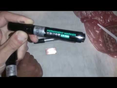 Видео: Маркер для рисования печатных плат - ТЕСТ