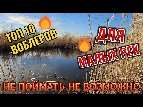 Видео: Топ 10 воблеров 2024 воблеров для малых рек(микроречек)