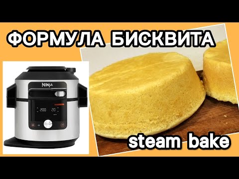 Видео: ❗ФОРМУЛА БИСКВИТА❗ Запомни одну цифру и рецепт готов❗ #бисквит #ninja #ninjafoodi