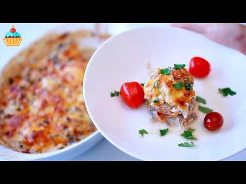 Видео: Ну, оОчень вкусные ШАРИКИ под сливочно-грибным соусом запеченные в духовке!