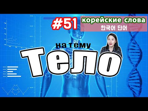 Видео: Корейские слова на тему "Тело"