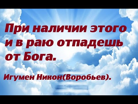 Видео: Наши недостатки - нас спасают. Игумен Никон(Воробьев).
