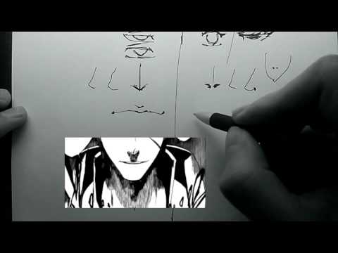 Видео: Как рисовать аниме - лица | Рисуем мангу