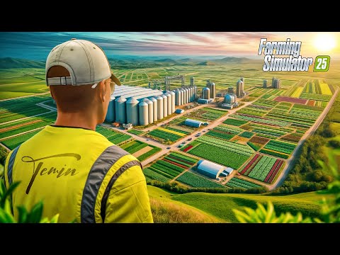 Видео: МЕГА ФЕРМА #6 + ВСЕ СЕРИИ. 1.000 ТЮКОВ СЕНА! FARMING SIMULATOR 25