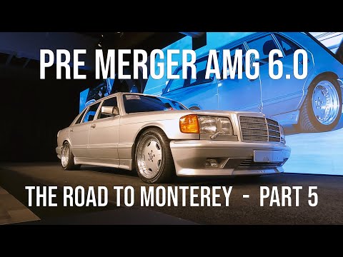 Видео: Дорога в Монтерей ЧАСТЬ 5. Mercedes-Benz 560SEL AMG 6.0 до слияния.
