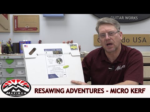 Видео: Приключения в распиловке — использование пильного полотна с микропрорезью