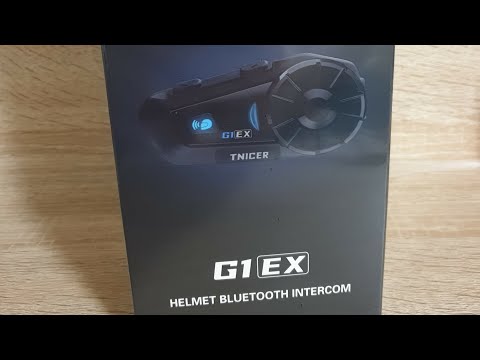 Видео: Гарнитура Tnicer G1EX. Комплектация. Установка в шлем LS2