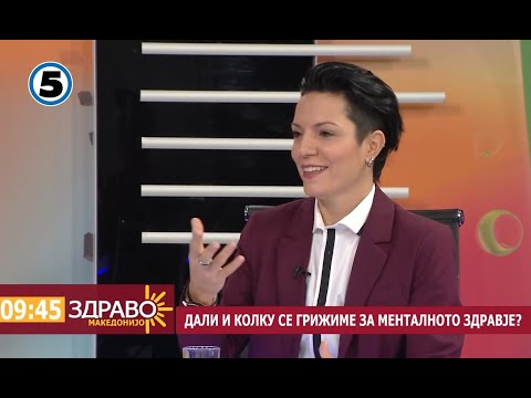 Видео: Дали и колку се грижиме за ментално здравје? Психотерапевт Психолог Хаџиванова од НЕОКОРТЕКС