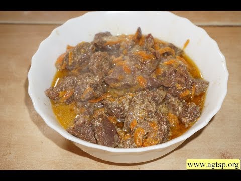 Видео: Оленина тушёная / Venison stewed