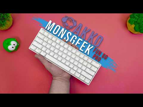 Видео: Akko Monsgeek FUN 60 PRO - Бюджетная МАГНИТНАЯ 60% КЛАВИАТУРА с Эффектом ХОЛЛА, HOT SWAP и ARGB !