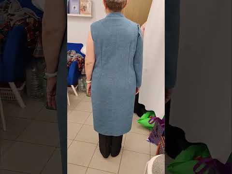 Видео: Платье с цельнокроеной стойкой.Шьем с  Галиной Коломейко