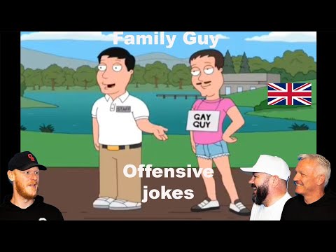 Видео: Подборка оскорбительных шуток о Гриффинах РЕАКЦИЯ!! | ОФИСНЫЕ ПАРНИ РЕАКЦИЯ!!