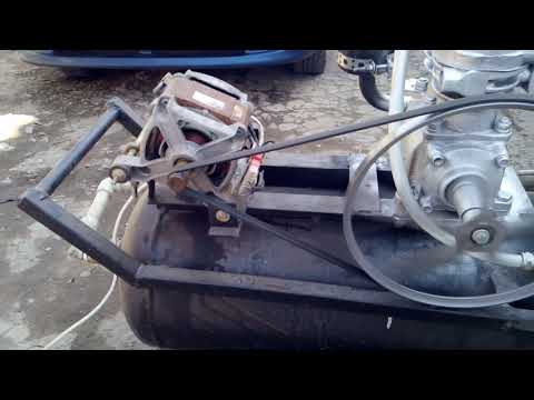 Видео: Компрессор ЗИЛ + мотор от стиральной машины