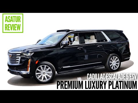 Видео: 🇺🇸 Обзор Cadillac ESCALADE ESV PREMIUM LUXURY PLATINUM / Эскалейд ЕСВ ПРЕМИУМ ЛАКШЕРИ ПЛАТИНУМ