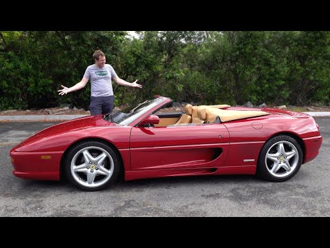 Видео: Ferrari F355 Spider это захватывающая и красивая машина