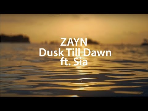 Видео: ZAYN - Dusk Till Dawn ft. Sia(Lyrics) перевод на русском