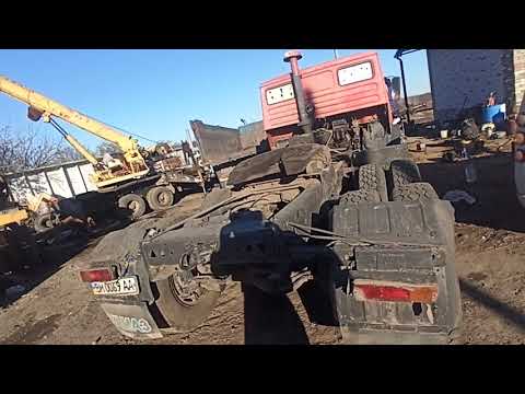 Видео: камаз.новый проект.мега корч в самосвал.