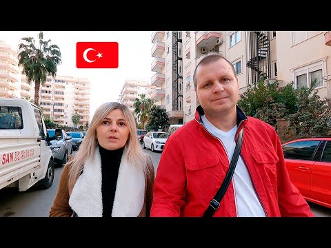 Видео: Мёрзнем в квартире в Турции. Идём на вещевой базар утепляться. ЧТО КУПИЛИ? Алания Махмутлар
