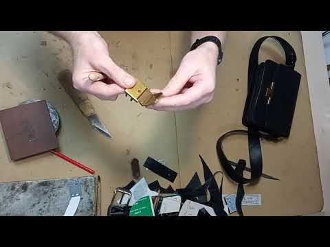 Видео: Ремонт замка на сумке - Massimo dutti.