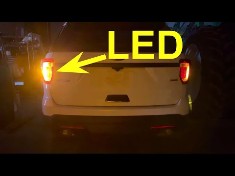 Видео: Модернизация светодиодного внешнего освещения Ford Explorer