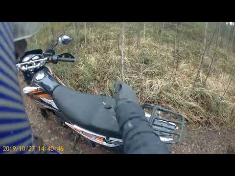 Видео: Racer panther, новый выхлоп китайский акрапович.