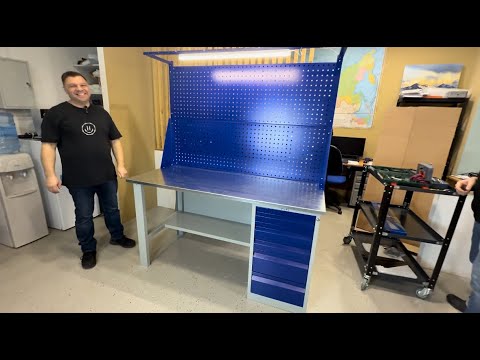 Видео: Полный Гайд по Сборке Верстака "Практик" – Секреты Мастеров от Стальграда