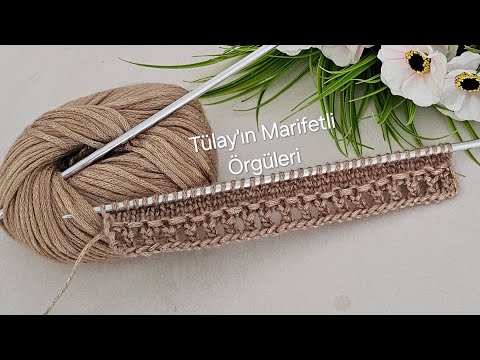 Видео: ВАУ 🎉 Удивительный простой узор для вязания спицами на двух спицах