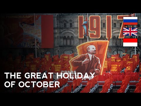 Видео: [ENG/IND SUB] Великий Праздник Октября (The Great Holiday Of October) - Soviet Song